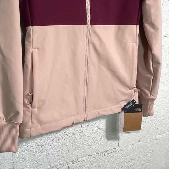 The North Face Women's Shelbe Raschel Hoodie Pink Moss/Boysenberry XS - Picture 5 of 12
